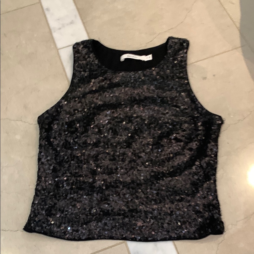BAILEY44 sequin tank XS